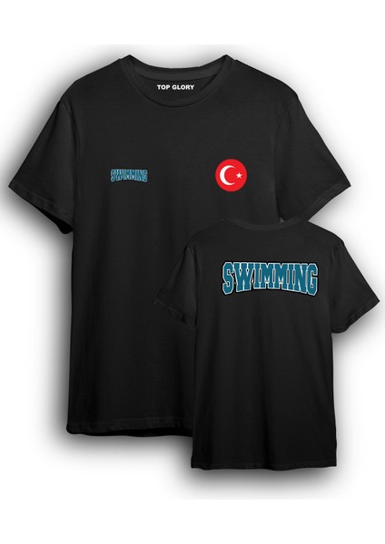 Özel Tasarım Yüzme Milli Takım Tişört Swimming T-Shirt SWMG8303