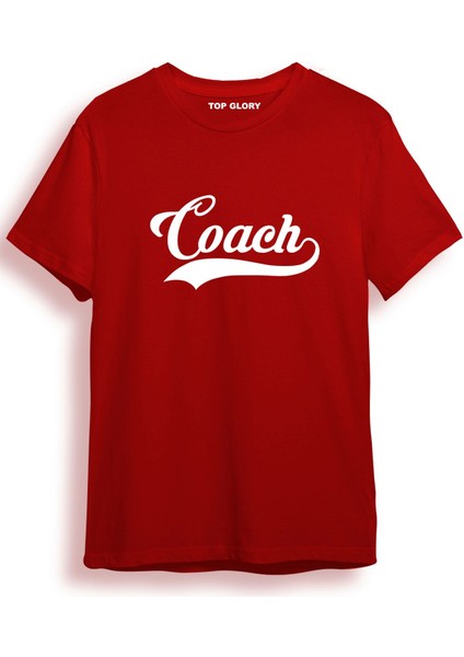 Ön Coach Baskılı Tişört Coach T-Shirt CCH4004