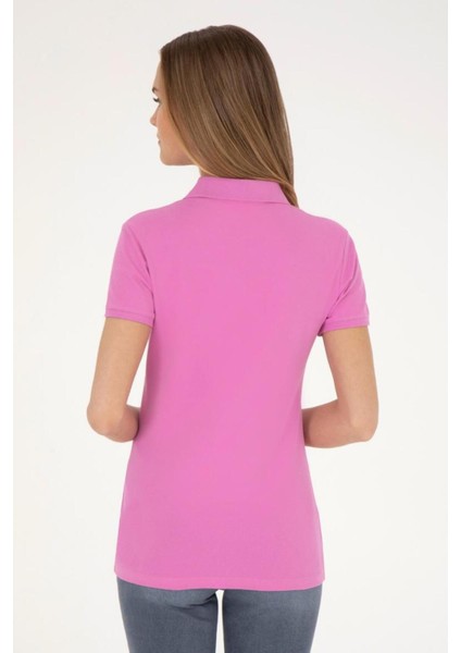 Kadın Basic Polo Yaka Tişört