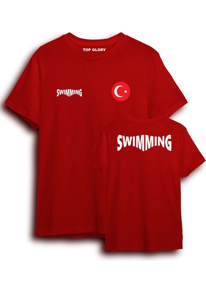 Yüzme Milli Takım Tişörtü Swimming T-Shirt SWMG8304