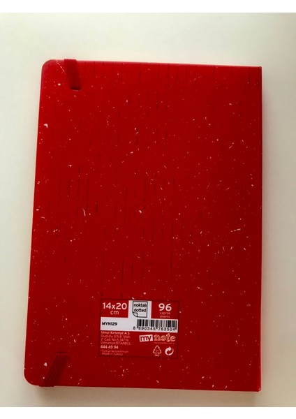 Myjournal Sert Kapak Defter 14X20 96YP Noktalı -Good Things Take Time