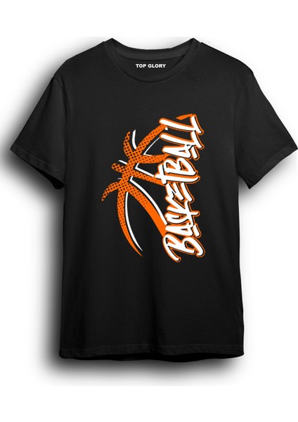 Basketbol Street Baskılı Özel Tasarım Tişört Basketball T-Shirt BASKLL2004