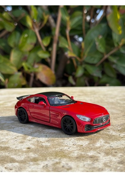 Mercedes Amg Gtr Koleksiyon Metal Araba 12CM Lüks Araba Kırmızı Oyuncak Araba Metal Model Araba Scntoys modelleri