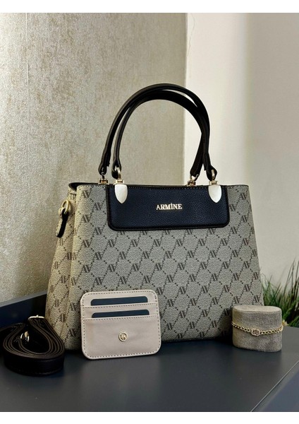 Kartlık ve Bileklik Hediyeli El ve Kol Çantası Omuz Çantası VS.BLKT.0140