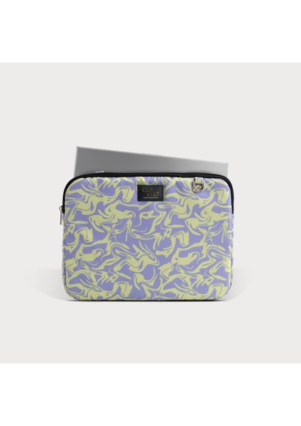 Fold Laptop Case 13"&14"- Kıvrım Desenli Laptop&macbook&ıpad Kılıfı