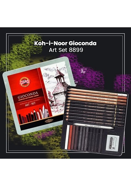 Koh-I-Noor Gioconda Art Set 8899