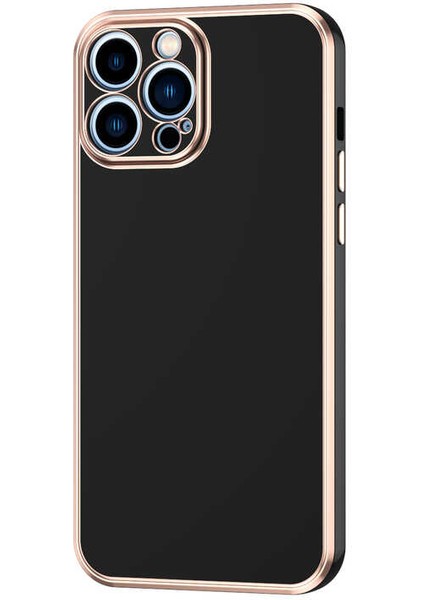 Apple iPhone 12 Pro Max Uyumlu Tekno Grup Bark Kapak-Siyah