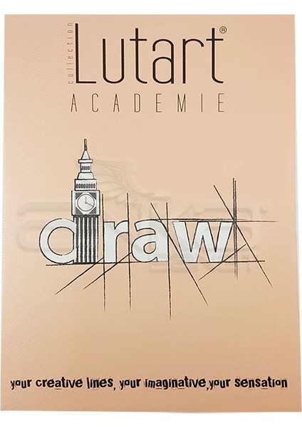 Academie Sketchbook Çizim Defteri 19X25,5CM LA-6868 100G/120 Yaprak