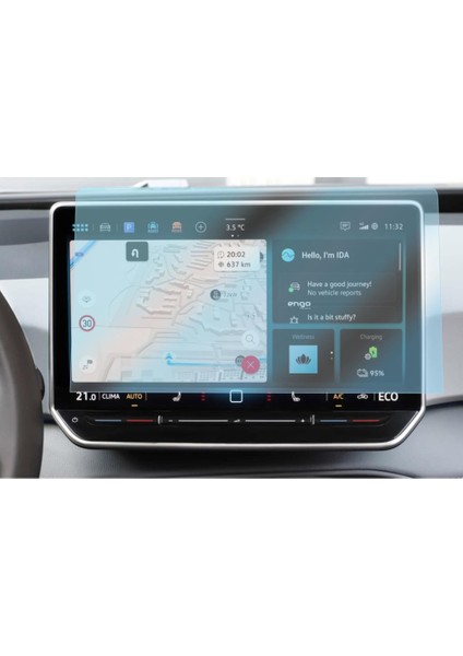 Volkswagen Id.buzz 12.9 Inç Ekran Koruyucu Multimedya Nano