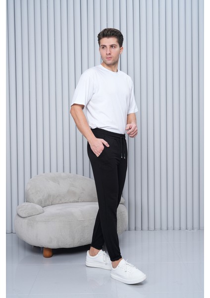 Erkek Örme Kumaş Eşofman Alt