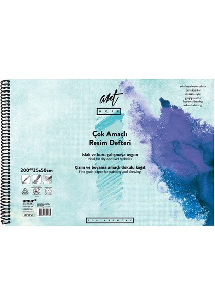 Resim Blok 35X50 cm 200 gr ART-200