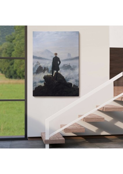 - Caspar David Friedrich'in Sis Denizinin Üstündeki Gezgin Isimli Eseri Kanvas TABLO-5121 fırsatları