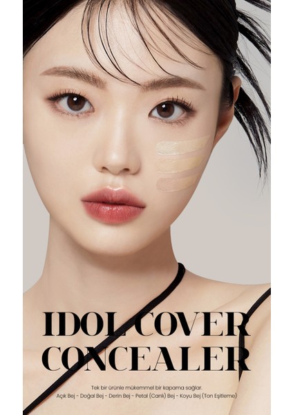 Likit Kapatıcı - Idol Cover Concealer - 6.5 gr - Göz Altı ve Çevresi İçin Kapatıcı