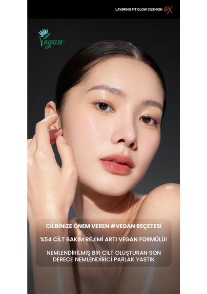 Cushıon Fondöten | Layering Fit Glow Cushıon Ex 12 G Gün Boyu Işıltılı Etki fiyatları