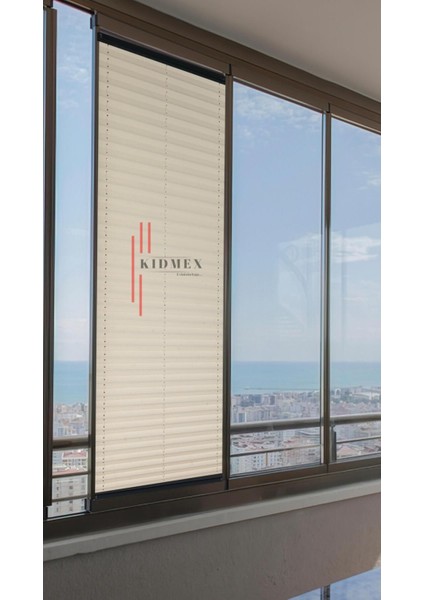 Dimout Yarı Blackout Krem - Ofis Perdesi - Ev Perdesi - Salon Perdesi - Plise Perde fiyatları