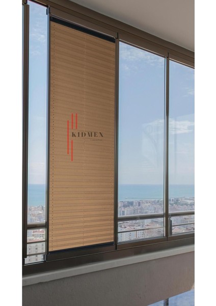 Dimout Yarı Blackout Kahverengi - Ofis Perdesi - Ev Perdesi - Salon Perdesi - Plise Perde fiyatları