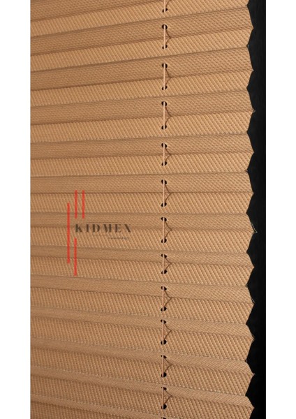 Dimout Yarı Blackout Kahverengi - Ofis Perdesi - Ev Perdesi - Salon Perdesi - Plise Perde modelleri