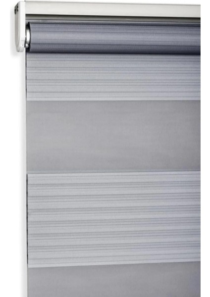 Ithal Gri Plisei Zebra Stor Perde Oygusuz fırsatları