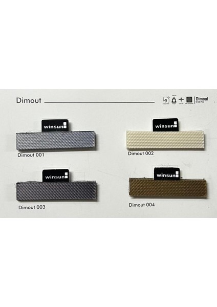 Dimout Yarı Blackout Gri - Ofis Perdesi - Ev Perdesi - Salon Perdesi - Plise Perde