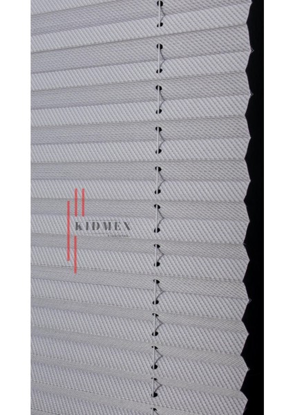 Dimout Yarı Blackout Gri - Ofis Perdesi - Ev Perdesi - Salon Perdesi - Plise Perde modelleri