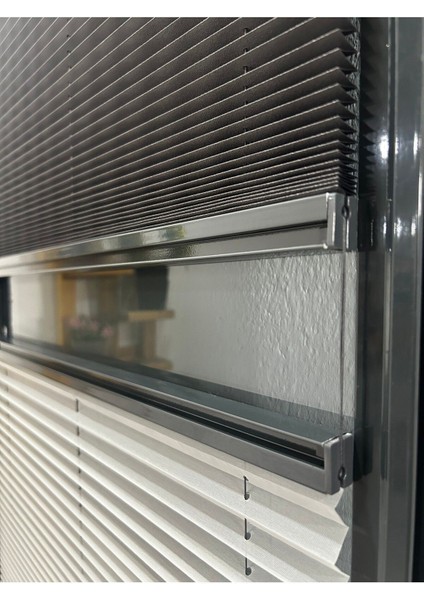 Plise Gece Gündüz Katlanır Cam Balkon Perdesi - Ofis Perdesi - Mutfak Perdesi - Salon Perdesi indirimleri