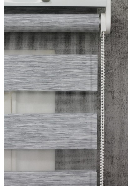 Kidmex Ithal Bambu Açık Gri Bambu Stor Zebra Perde Etek Dilimsiz fırsatları