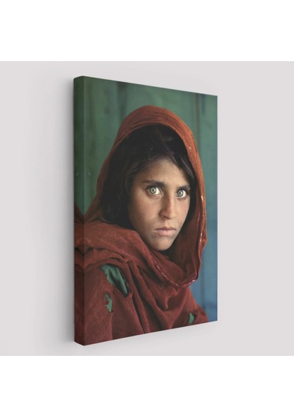 - Afgan Kızı Ünlü Fotoğrafçı Steve Mccurry National Geographic Kanvas TABLO-5217 fiyatları