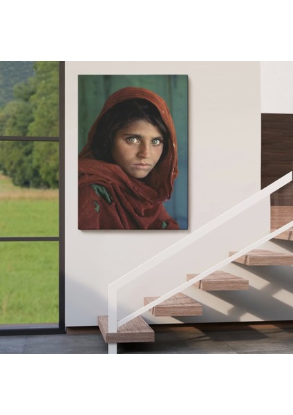 - Afgan Kızı Ünlü Fotoğrafçı Steve Mccurry National Geographic Kanvas TABLO-5217 fırsatları