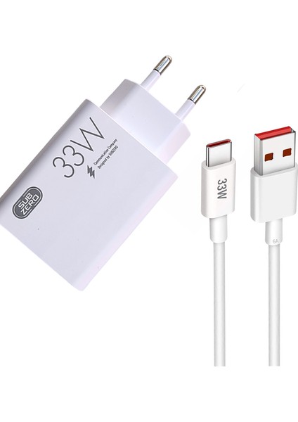 Xiaomi Mi 10T - 10T Pro - 10T Lite Uyumlu 33W Hızlı Şarj ve Kablosu