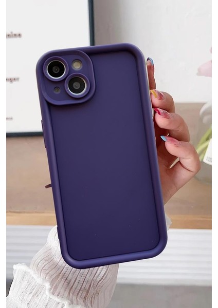 Apple iPhone 13 & Apple iPhone 14 Uyumlu Darbe Önleyici Mat Renkli Esnek Viera Kılıf