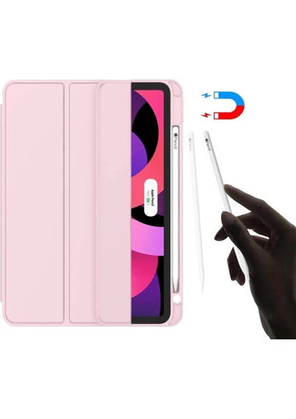 iPad Air 11 İnç M2 2024 Uyumlu Kılıf Pen Slot Charging Case Kalem Bölmeli A2902 A2903 A2904 fiyatları