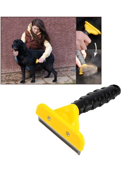 Furminatör 7cm Kedi Köpek Tüy Toplama Tarama Kesme Fırça Tarak Aleti