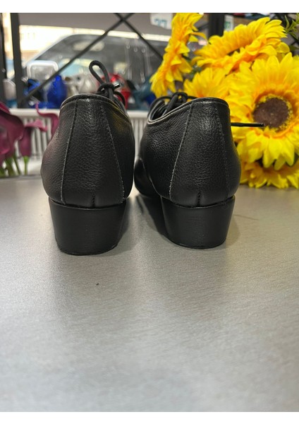 Siyah Düz Deri Kadın Tango-Salsa-Swıng-Solo Caz Pratik Ayakkabısı 3 cm Topuklu modelleri