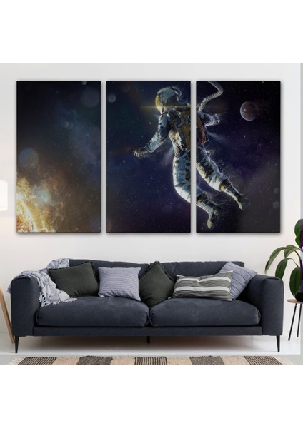 - Astronot Duvar Sanatıkanvas Tablo, Uzay Posteri, Astronot Uzayda, Gezegen Arka PLANI-5381 modelleri