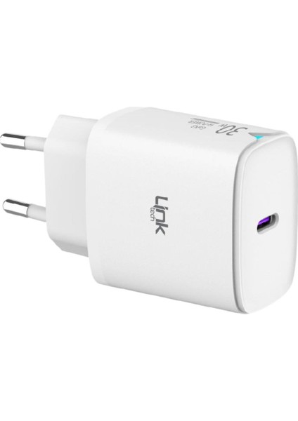 Link Tech C314 Safe 30W Hızlı Şarj Adaptörü