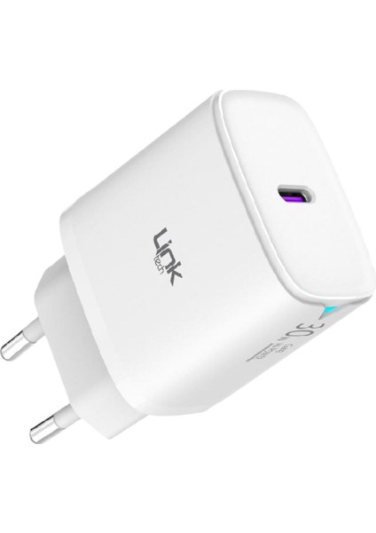 Link Tech C314 Safe 30W Hızlı Şarj Adaptörü