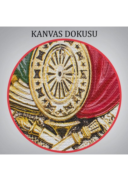 - Osmanlı Tuğrası Dekoratif Kanvas TABLO-5805 indirimleri
