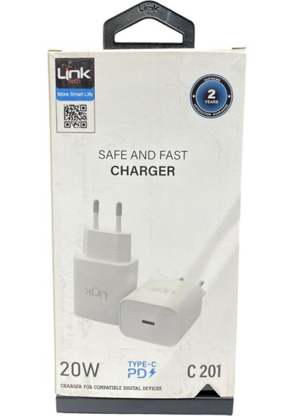 Link C201 Pd 20W Usb-C Şarj Başlığı Qc