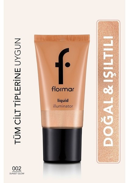 Liquid Illuminator Hafif Yapılı Krem Aydınlatıcı 002 Sunset Glow