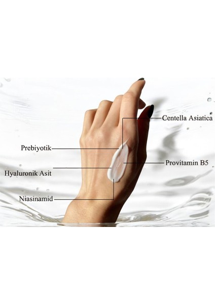 Prebiyotik ve Bitkisel Içeriklerle Zenginleştirilmiş Yoğun Nemlendirici El ve Yüz Bakım Kremi 30 ml