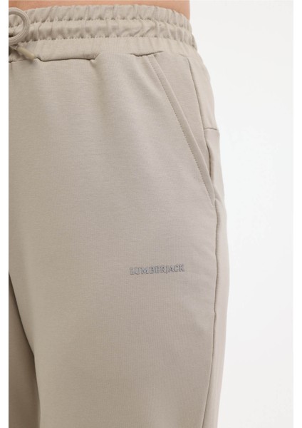 Wb Jogger 22CT133 5fx Haki Kadın Eşofman Altı