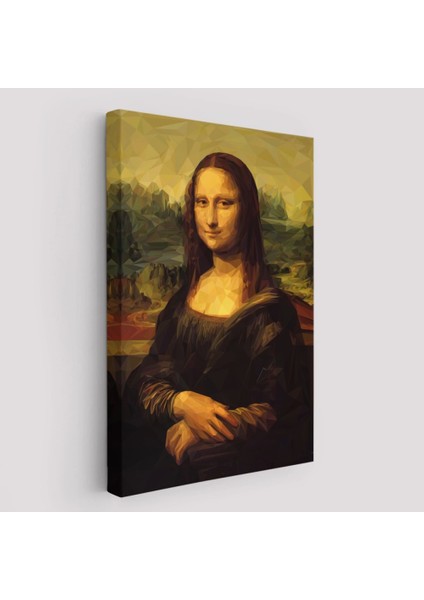 - Mona Lisa Leonardo Da Vinci Tablosu Dekoratif Kanvas Duvar TABLOSU-5955