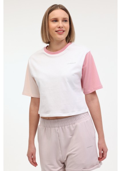 Wl Annabel 11CK1235 4fx Pembe Kadın Kısa Kol T-Shirt