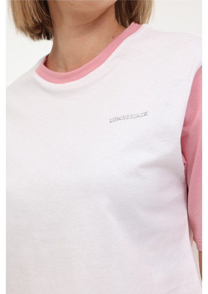 Wl Annabel 11CK1235 4fx Pembe Kadın Kısa Kol T-Shirt fırsatları