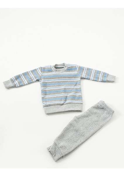 Fitilli Unisex Zıbınlı Bebek Pijaması