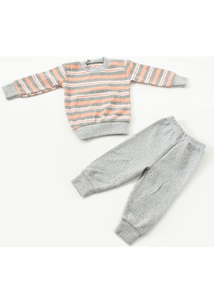 Fitilli Unisex Zıbınlı Bebek Pijaması