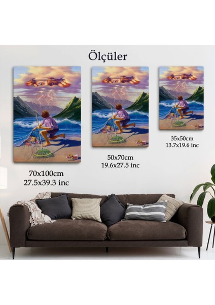 - Çevre Temizliği Temalı Duvar TABLOSU-6075 indirimleri