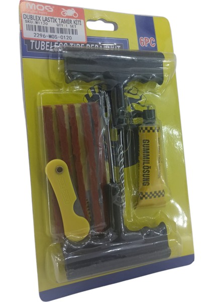 ERD049-M1120 Tubeless Dış Lastik Tamir Seti (Aparatlı)