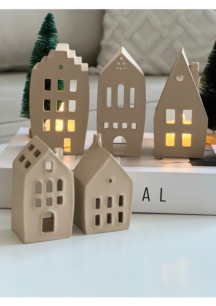 5 Li Ev Tealight Seti