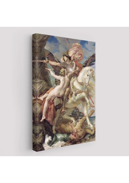 - Joseph Paul 'un Ruggiero ve Angelica Tasviri Duvar TABLOSU-6218 fiyatları